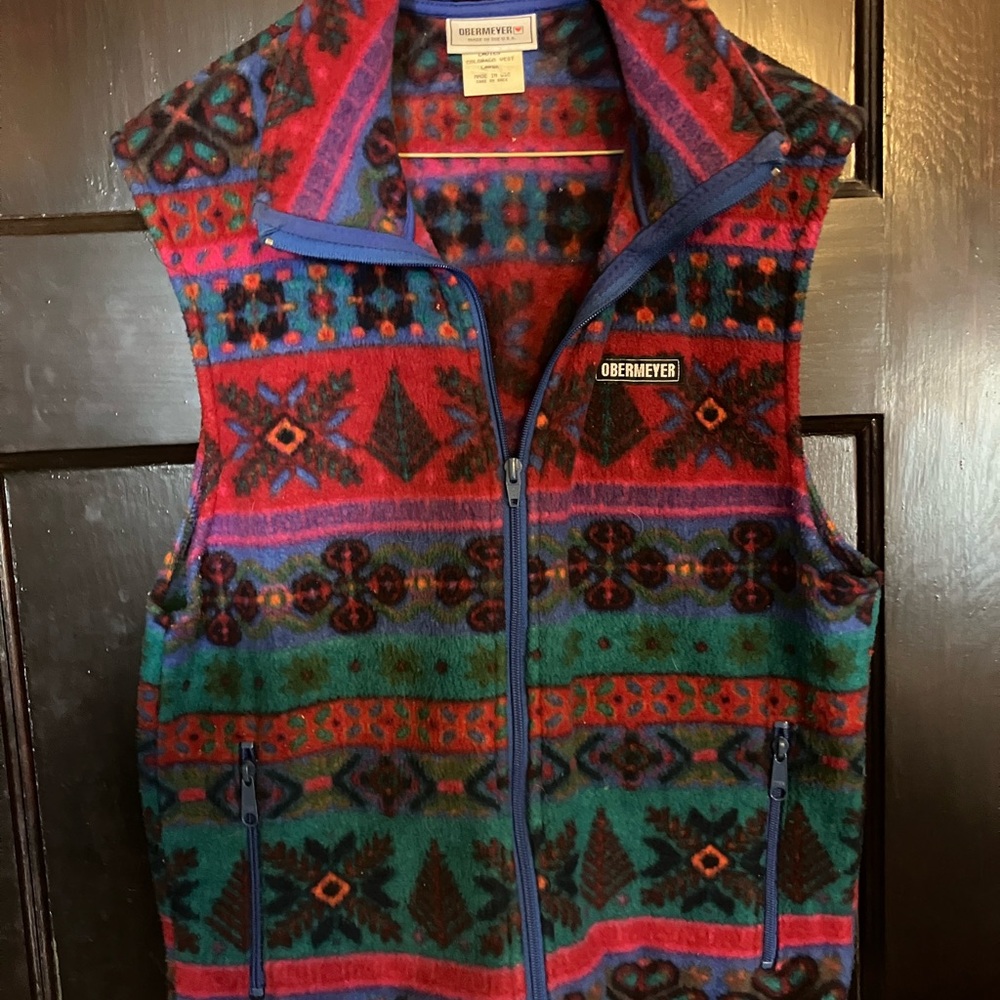 Obermeyer Multicolor Fleece Vest